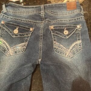 lighter blue bellbottoms